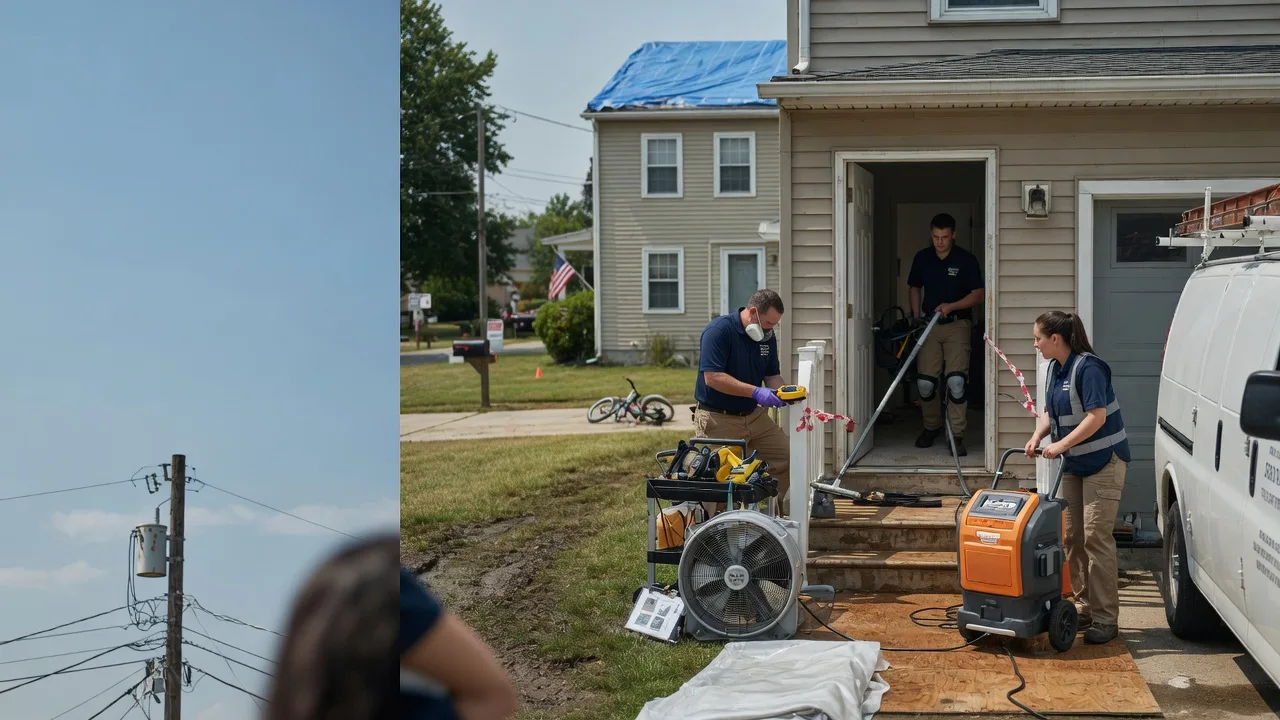Water Damage Repair in Burlington, ND near me